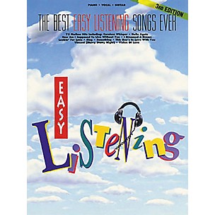 Hal Leonard The Best Easy Listening Songs Ever 3rd Edition Piano, Vocal, Guitar Songbook