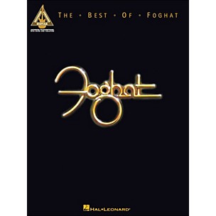 Hal Leonard The Best Of Foghat Guitar Tab Songbook