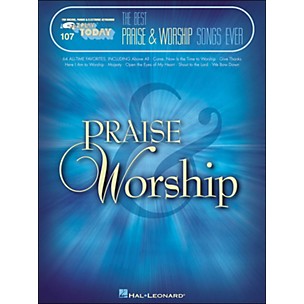 Hal Leonard The Best Praise & Worship Songs Ever E-Z Play 107