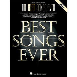 Hal Leonard The Best Songs Ever - 8th Edition Piano, Vocal, Guitar Songbook