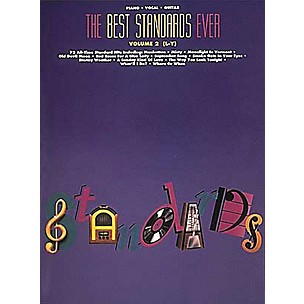 Hal Leonard The Best Standards Ever Volume 2 M-Z Revised Piano, Vocal, Guitar Songbook