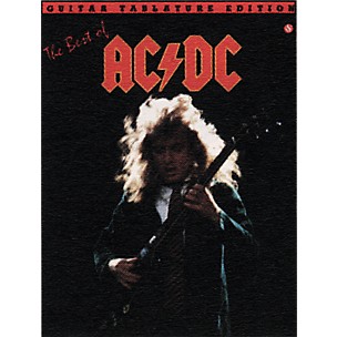 Music Sales The Best of AC/DC Guitar Tab Book