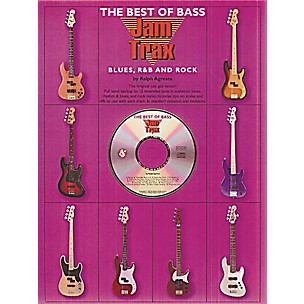 Music Sales The Best of Bass Jam Trax - Blues, R&B and Rock Music Sales America Softcover with CD by Ralph Agresta