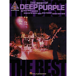 Hal Leonard The Best of Deep Purple Guitar Tab Book