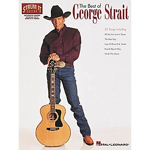 Hal Leonard The Best of George Strait Guitar Chord Songbook