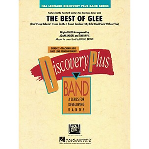 Hal Leonard The Best of Glee - Discovery Plus Band Level 2 arranged by Michael Brown