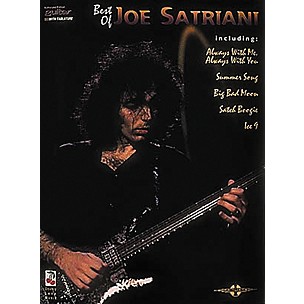 Hal Leonard The Best of Joe Satriani Guitar Tab Songbook