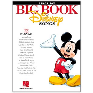 Hal Leonard The Big Book Of Disney Songs–Tenor Sax