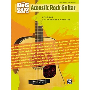 Alfred The Big Easy Book of Acoustic Guitar Tab