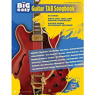 Alfred The Big Easy Guitar TAB Songbook