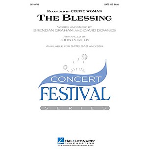 Hal Leonard The Blessing SSA by Celtic Woman Arranged by John Purifoy