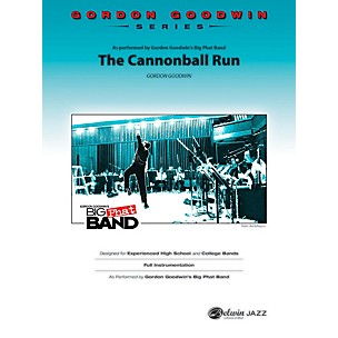 BELWIN The Cannonball Run Jazz Ensemble Grade 5 (Advanced / Difficult)