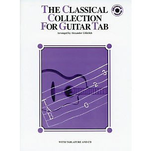 Alfred The Classical Collection for Guitar Tab (Book/CD)