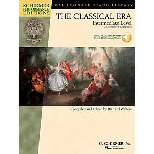 G. Schirmer The Classical Era - Intermediate Level - Schirmer Performance Editions Book Online Audio Access