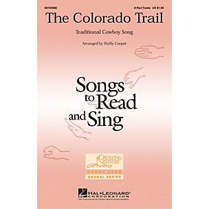 Hal Leonard The Colorado Trail 3 Part Treble arranged by Shelly Cooper