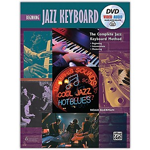 Alfred The Complete Jazz Keyboard Method - Beginning Jazz Keyboard Book DVD & Online Audio & Video