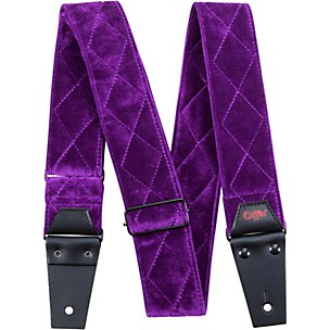 Coffin Case The Count Velvet Guitar Strap -
