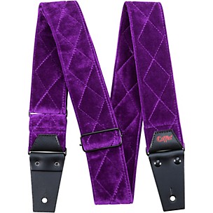 Coffin Case The Count Velvet Guitar Strap