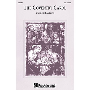 Hal Leonard The Coventry Carol 3-Part Mixed Arranged by John Leavitt