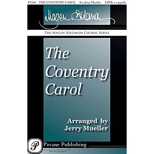 PAVANE The Coventry Carol SATB a cappella arranged by Jerry Mueller