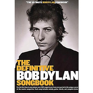 Music Sales The Definitive Bob Dylan Songbook (Small Format) Music Sales America Series Softcover by Bob Dylan