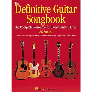 Hal Leonard The Definitive Guitar Songbook