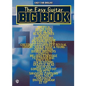 Alfred The Easy Guitar Big Tab Book
