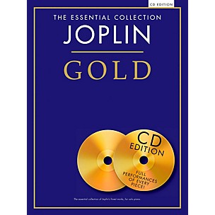 Music Sales The Essential Collection Joplin Gold Book/CD