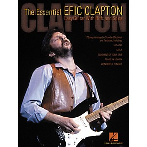 Hal Leonard The Essential Eric Clapton Easy Guitar Tab with Riffs And Solos