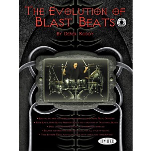 Hudson Music The Evolution Of Blast Beats By Derek Roddy (Book/CD)