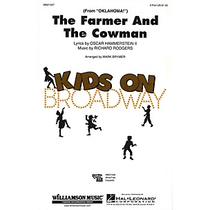 Hal Leonard The Farmer and the Cowman (from Oklahoma!) 2-Part arranged by Mark Brymer