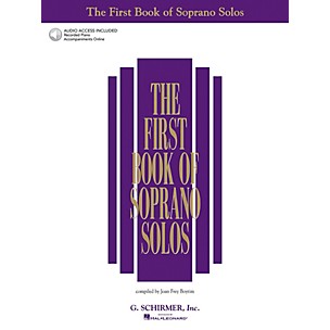 Hal Leonard The First Book/Online Audio of Soprano Solos Book/Online Audio
