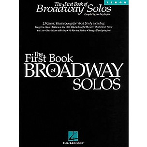 Hal Leonard The First Book of Broadway Solos