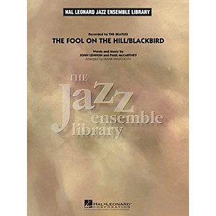 Hal Leonard The Fool on the Hill / Blackbird Jazz Band Level 4 by The Beatles Arranged by Frank Mantooth