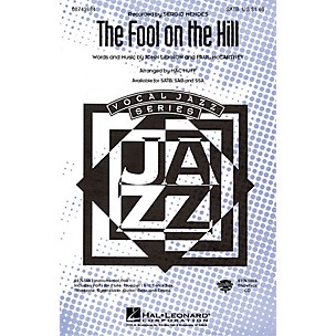 Hal Leonard The Fool on the Hill SAB by The Beatles Arranged by Mac Huff