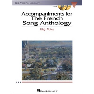 Hal Leonard The French Song Anthology for High Voice 2CD's Accompaniment