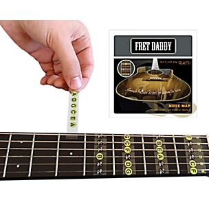 Fret Daddy The Fretboard Note Map for Electric/Acoustic Guitar