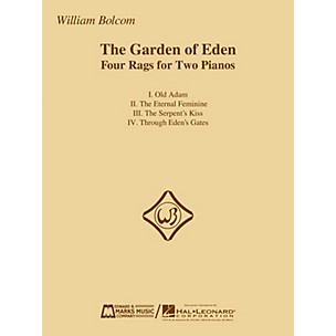 Edward B. Marks Music Company The Garden of Eden (Four Rags for Two Pianos) E.B. Marks Series Softcover Composed by William Bolcom