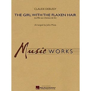 Hal Leonard The Girl with the Flaxen Hair (La fille aux cheveux de lin) Concert Band Level 4 Arranged by John Moss