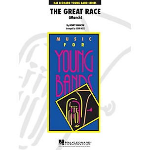 Hal Leonard The Great Race March - Young Concert Band Level 3 by John Moss