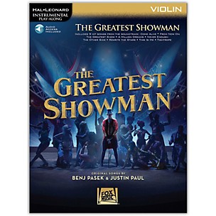 Hal Leonard The Greatest Showman Instrumental Play-Along Series for Violin Book/Online Audio