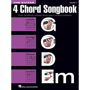 Hal Leonard The Guitar 4-Chord Songbook - Volume 2 (G-C-D-Em) Guitar Collection