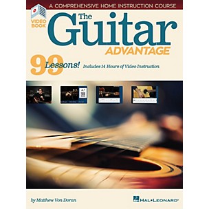 Hal Leonard The Guitar Advantage - A Comprehensive Instruction Course with 99 Lessons Book/Video Online