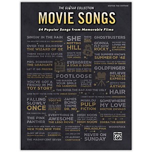 Alfred The Guitar Collection: Movie Songs Guitar TAB Edition Songbook