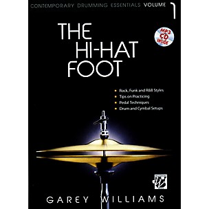 Alfred The Hi-Hat Foot Book & MP3 CD