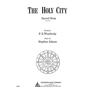 Music Sales The Holy City Low A Flat Music Sales America Series