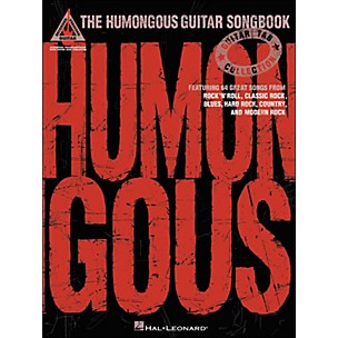 Hal Leonard The Humongous Guitar Songbook Tab Book