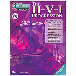Hal Leonard The II-V-I Progression - Jazz Play-Along Lesson Lab Vol. 177 Book/Online Audio