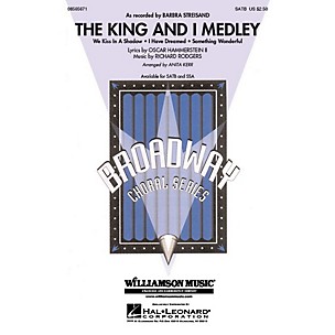 Hal Leonard The King and I (Medley) SATB arranged by Anita Kerr