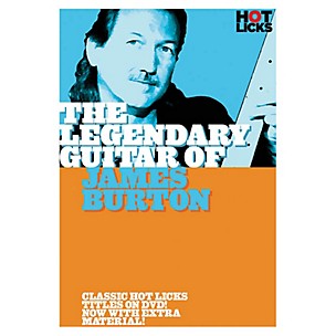 Music Sales The Legendary Guitar of James Burton Music Sales America Series DVD Performed by James Burton